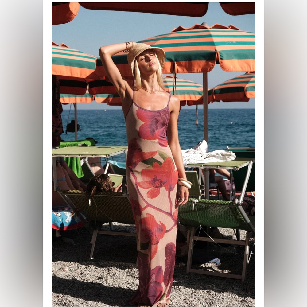 With Harper Lu slip dress